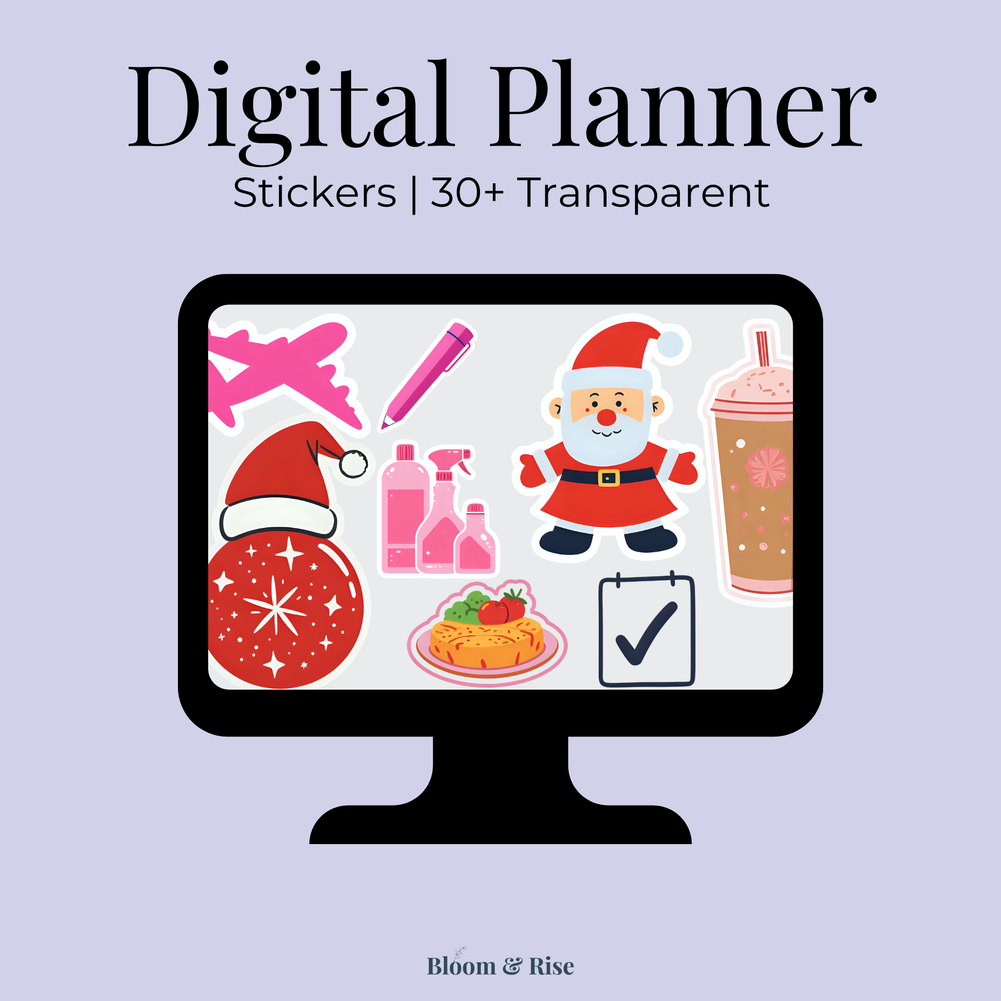 Digital Transparent Stickers